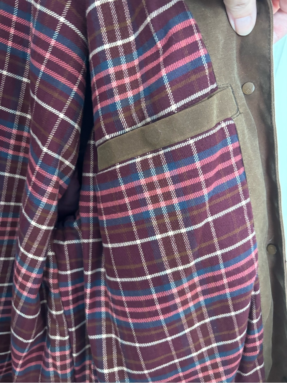 Marine Layer barn jacket lined Large - Picture 4 of 7